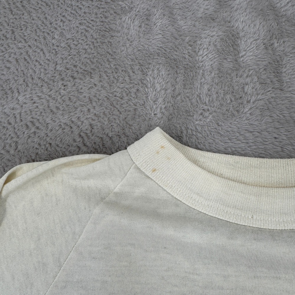 Vintage 80s Bella Donna Album 1981 Stevie Nicks Winter Tour Shirt Mens S White - Picture 5 of 8